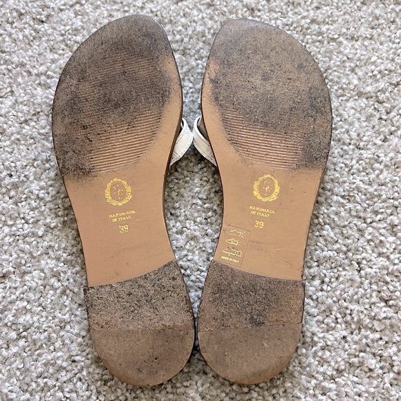 Sarah Flint Mirjana leather Sandals in white - Picture 2 of 7